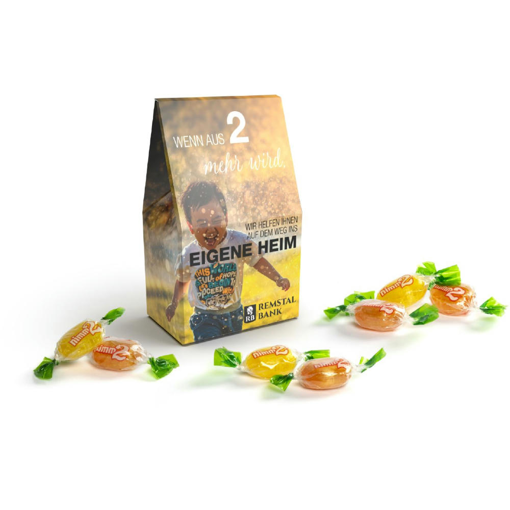 Product image nimm2 in Standboden-Kartonage Werbeartikel