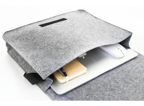 Umschlagtasche aus RPET-Filz Refelt Courier Werbeartikel