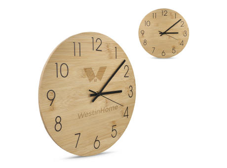 Product image Wanduhr Bambus Werbeartikel