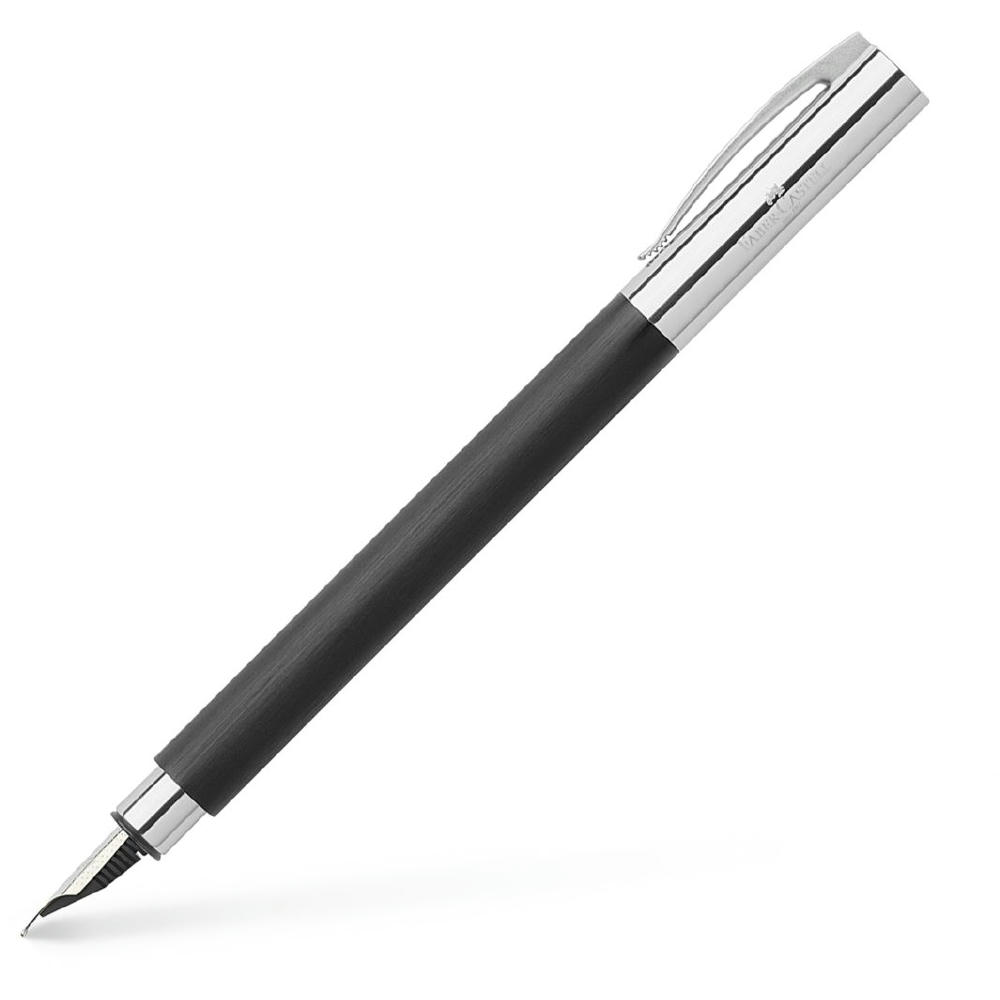 Product image Ambition Edelharz Schwarz Fuellfederhalter Werbeartikel
