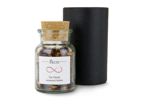 Geschenkset / Präsenteset: Früchtetee Necto im Glas Werbeartikel