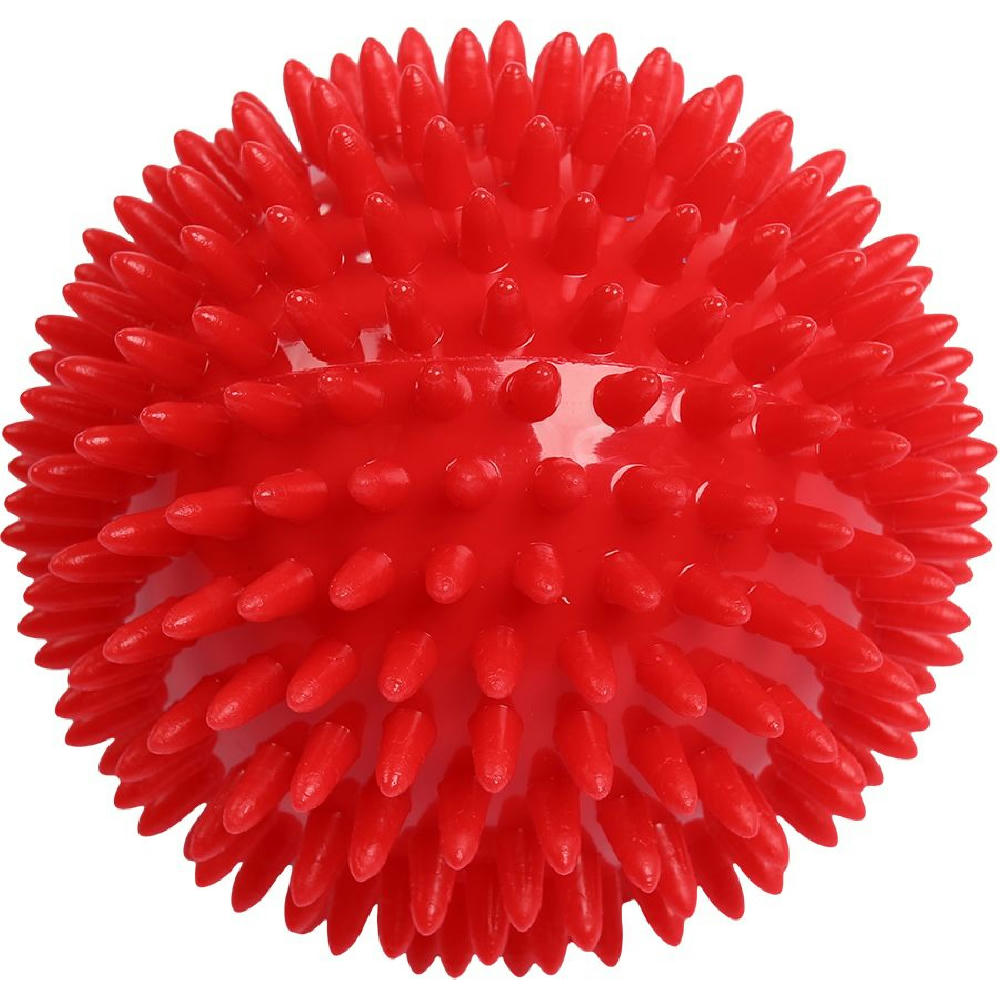 Product image Igelball / Massageball, neutral (90mm, Rot) Werbeartikel