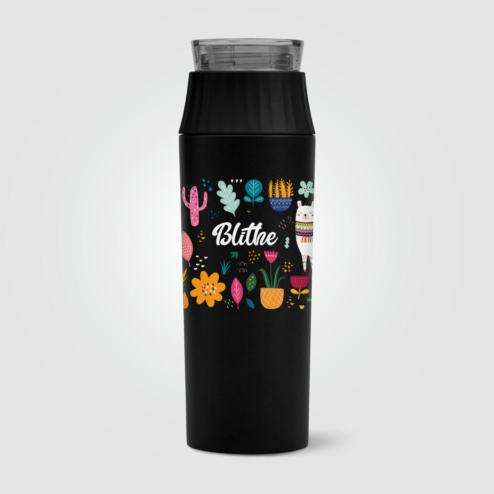 Product image Majesty Recycling-Edelstahlflasche mit wasserdichtem Verschluss - 590 ml Werbeartikel