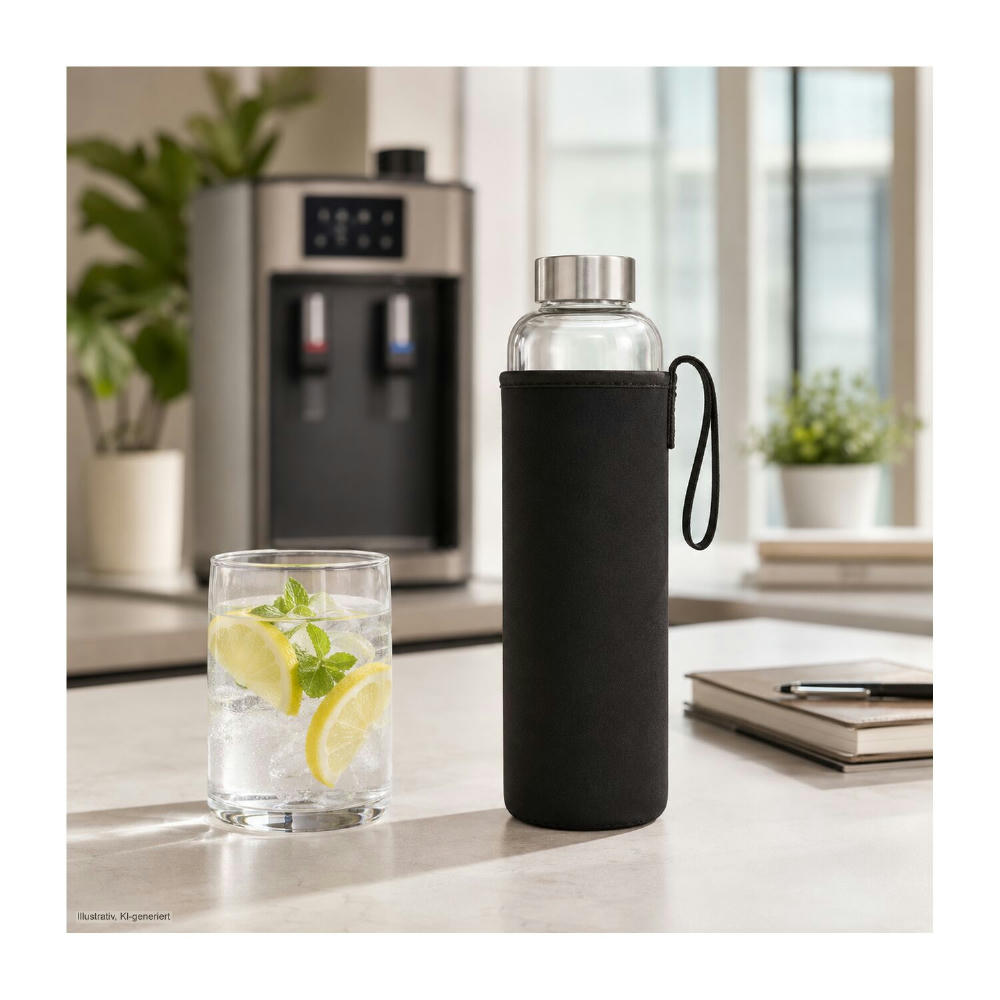 ROMINOX® Glaskaraffe // Pura 500 ml, auch für Kohlensäure geeignet Werbeartikel