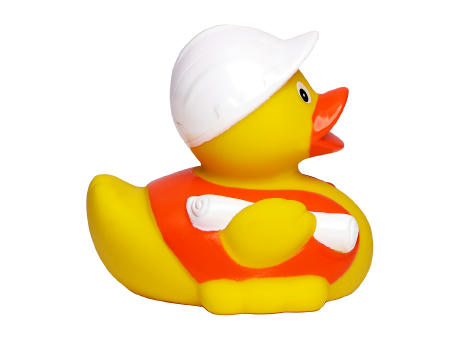 Quietsche-Ente Bauarbeiter Werbeartikel