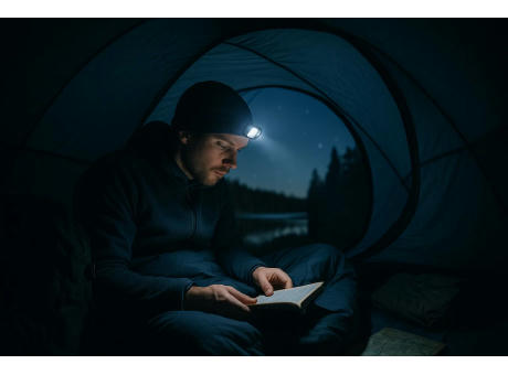 Wiederaufladbare Stirnlampe 5W 'Orion' Werbeartikel