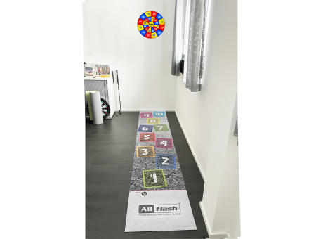 Dartscheibe "45" aus recyceltem Vlies | komplett individuell bedruckbar bedrucken