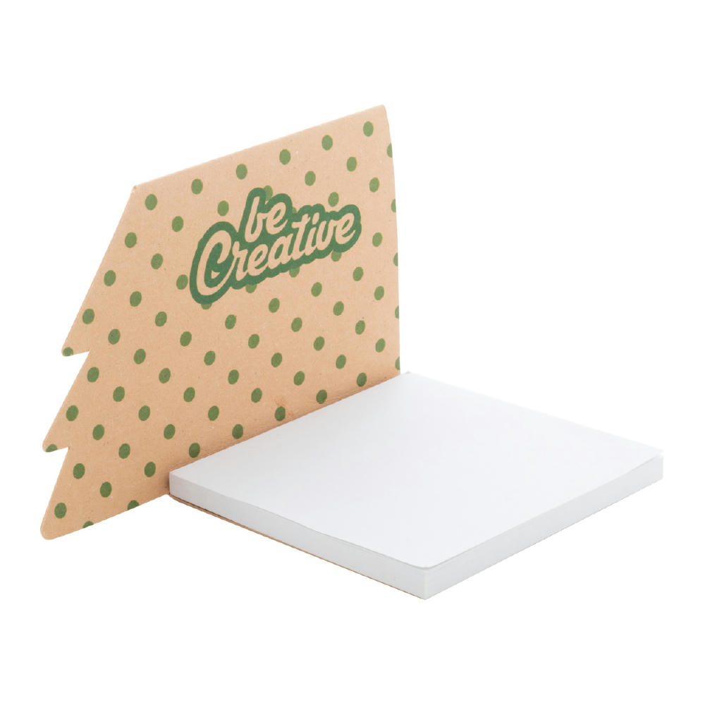 Product image Individueller Haftnotizblock, Weihnachtsbaum CreaStick Xmas Eco Werbeartikel