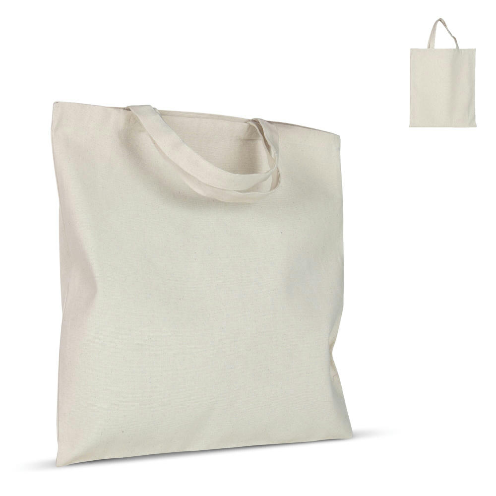 Product image Tasche OEKO-TEX® natur kurze Henkel 220g/m² 38x42 cm Werbeartikel