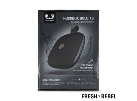 1RB5100 | Fresh 'n Rebel Rockbox Bold Xs splashproof TWS speaker 4W bedrucken