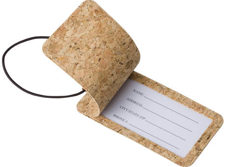 Kork-Gepäckanhänger Makai Werbeartikel