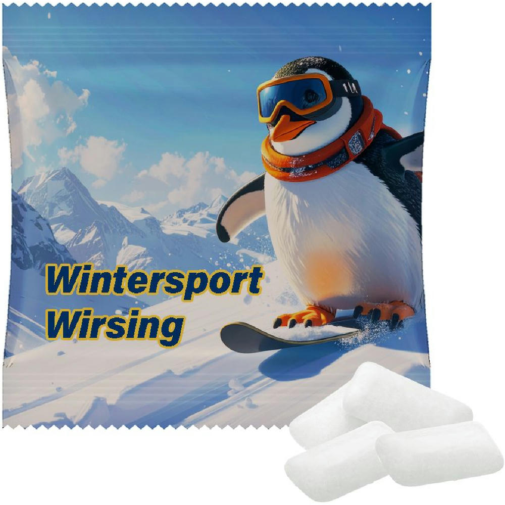 Icemint Kaugummi, ca. 7g, Mini-Tüte Werbeartikel