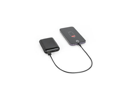 LEAKEY 8. Powerbank 8'000 mAh in recyceltem ABS (100% rABS) bedrucken