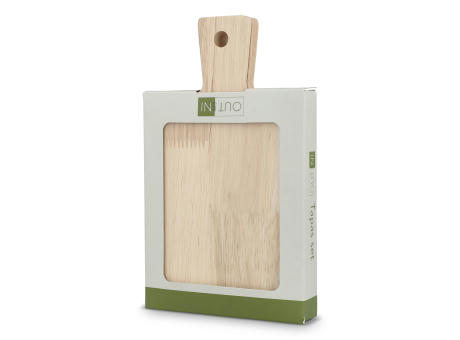 InSideOut 2er-Pack kleine Tapas-Tabletts aus Holz Werbeartikel