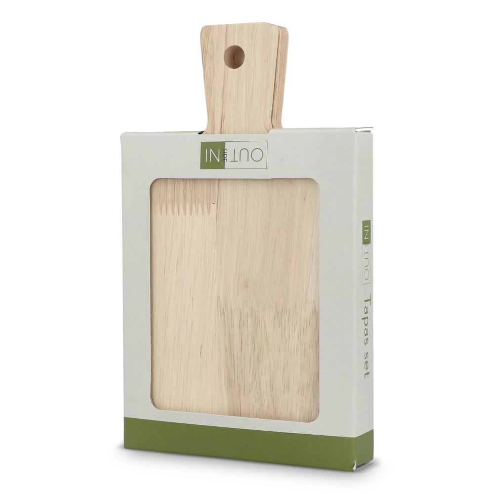 InSideOut 2er-Pack kleine Tapas-Tabletts aus Holz ⇒ Als Werbeartikel mit Logo