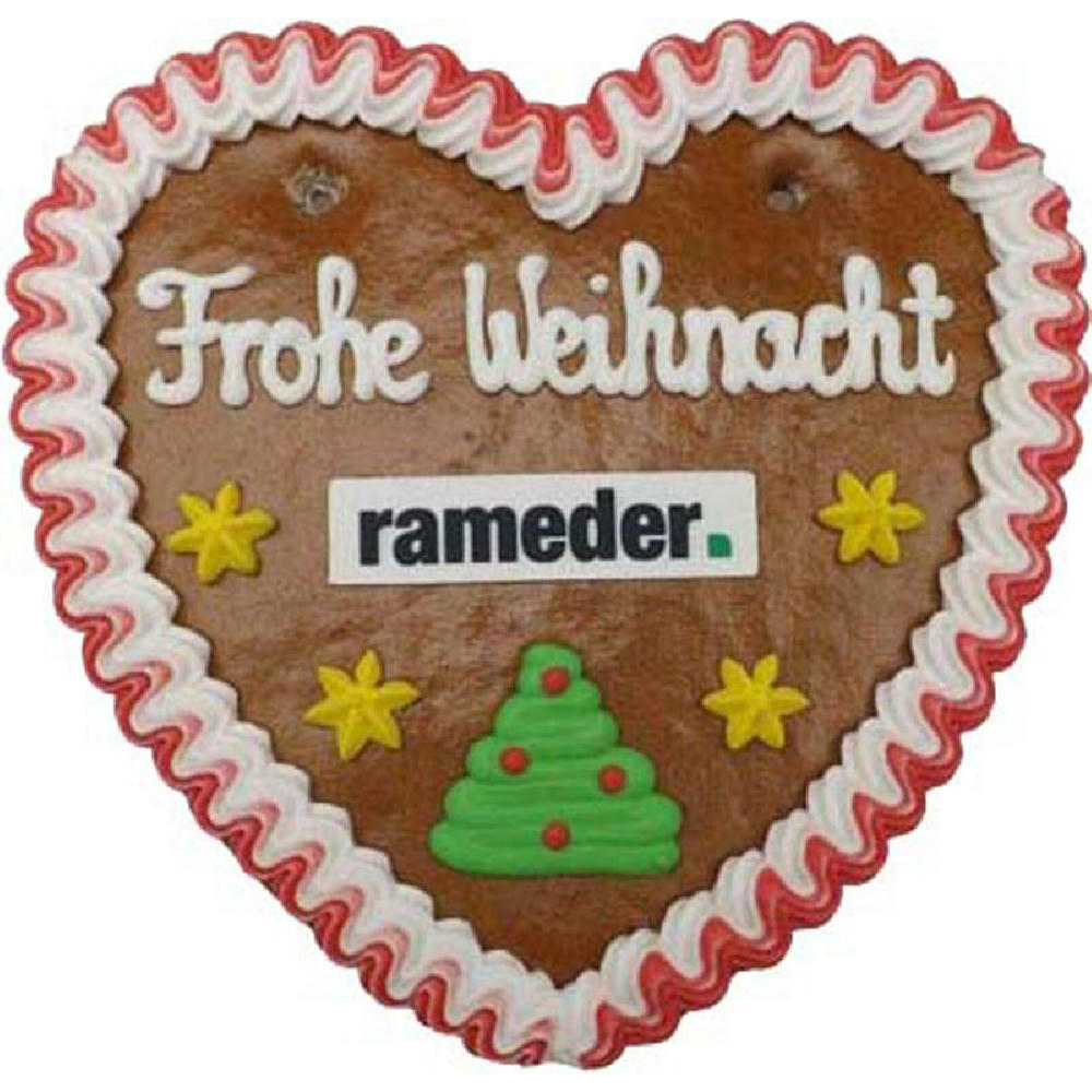Lebkuchenherz 16 cm Werbeartikel