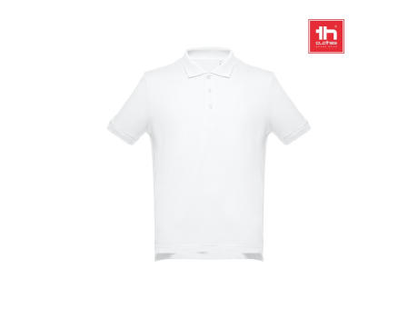 THC ADAM 3XL WH. Herren Poloshirt bedrucken