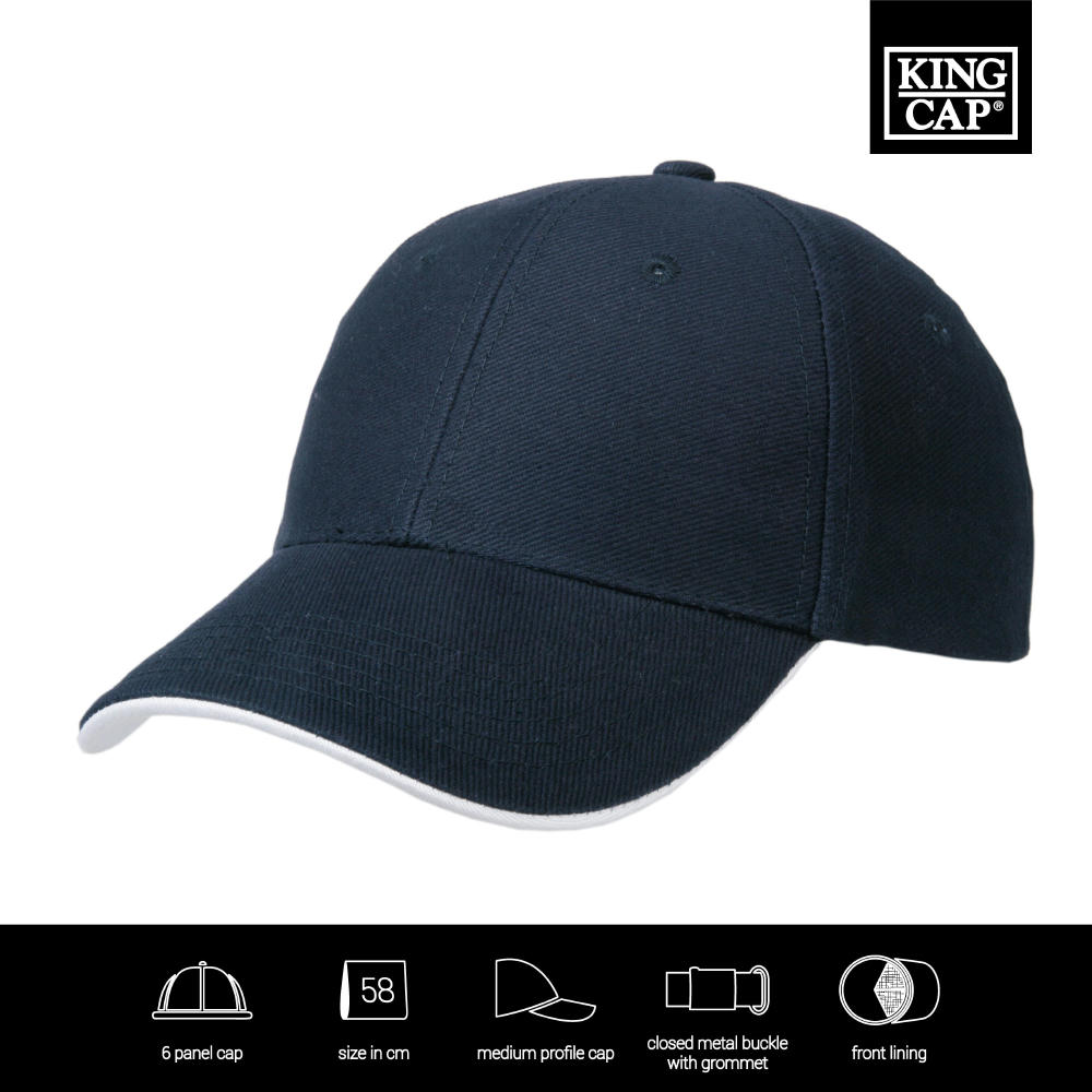 Heavy Twill Duo Tone Strap Cap Werbeartikel