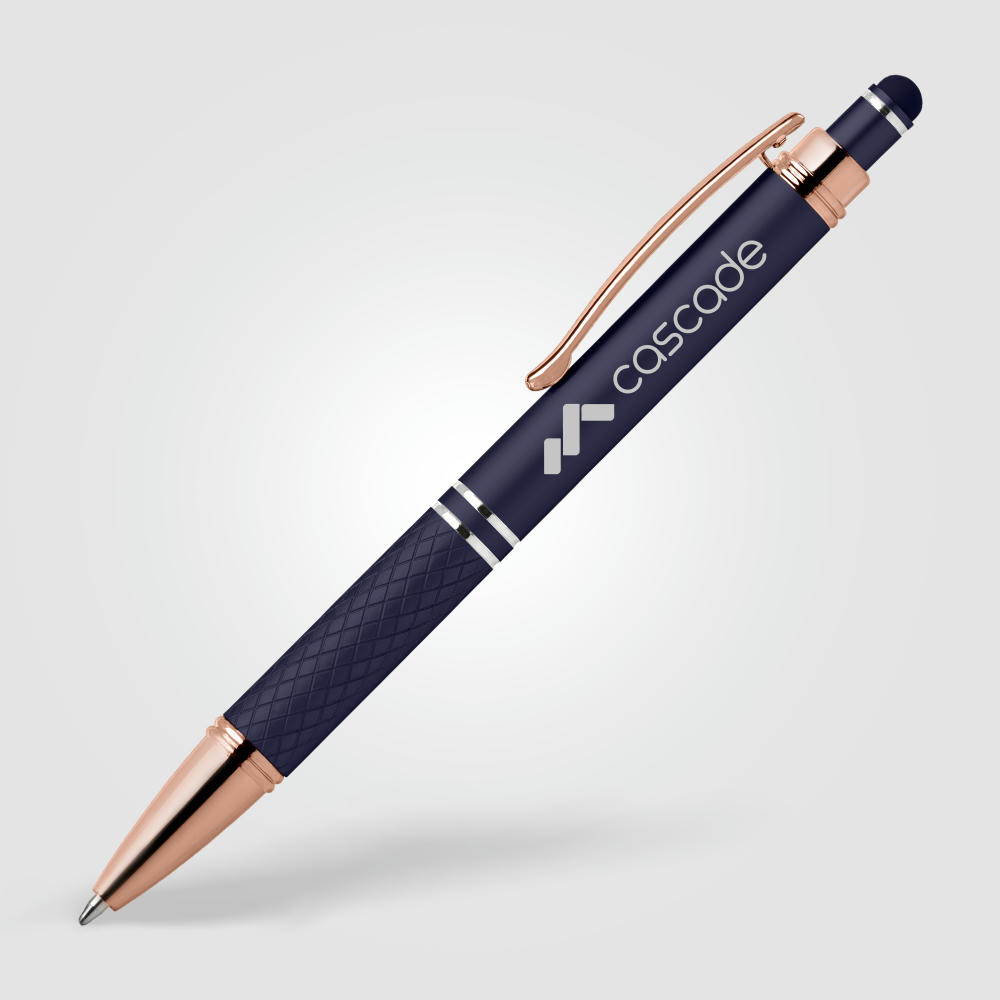 Phoenix Softy Roségold Classic Kugelschreiber - m/Stylus Werbeartikel