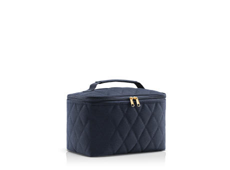 Product image cosmetic case rhombus midnight gold Werbeartikel