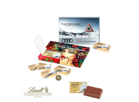 Product image Super-Mini-Adventskalender Lindt "XXS" Werbeartikel
