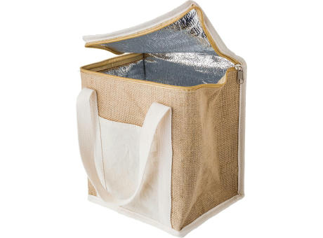 Jute-Kühltasche Raveena Werbeartikel