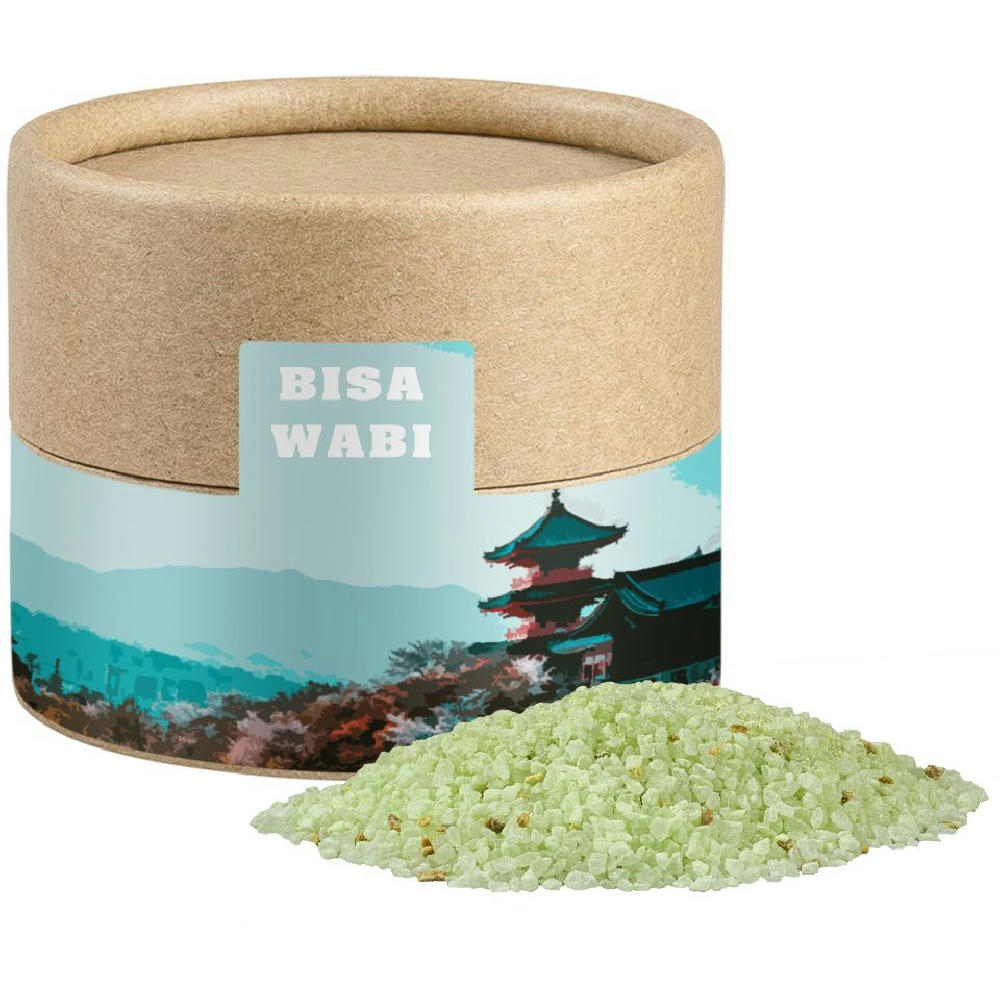 Product image Wasabisalz, ca. 50g, Kraftpapierdose Mini Werbeartikel
