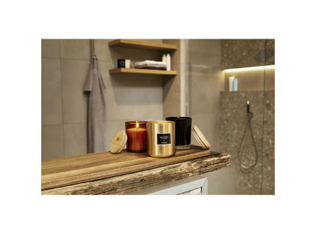 Wooosh Scented Candle Musk Peach Duftkerze Werbeartikel