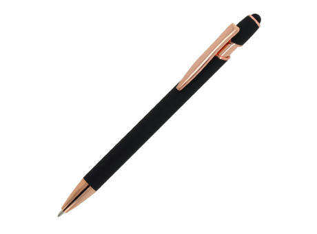 Kugelschreiber Paris Deluxe Metall gummiert bedrucken