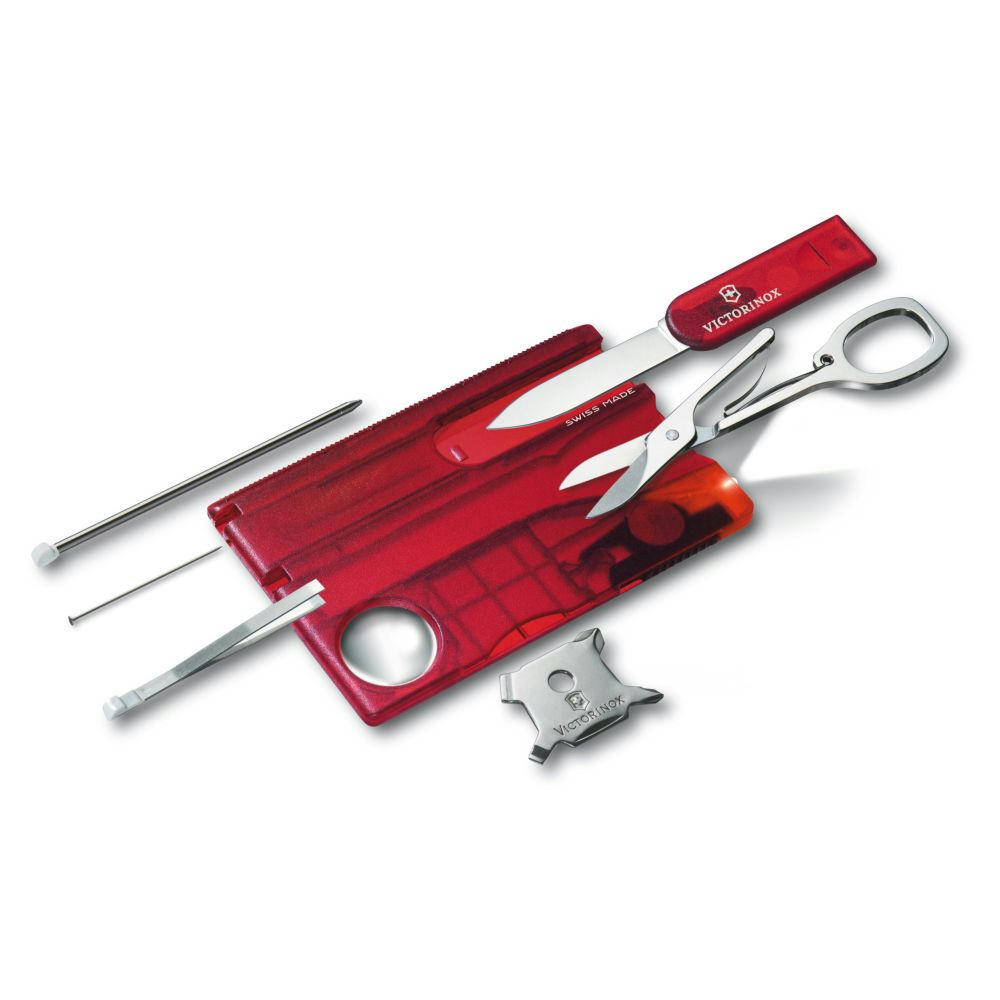 Product image Victorinox Swiss Card Lite rot als Werbegeschenk mit Logo