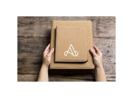 Eco Conference Cork A5 Dokumentenmappe Werbeartikel