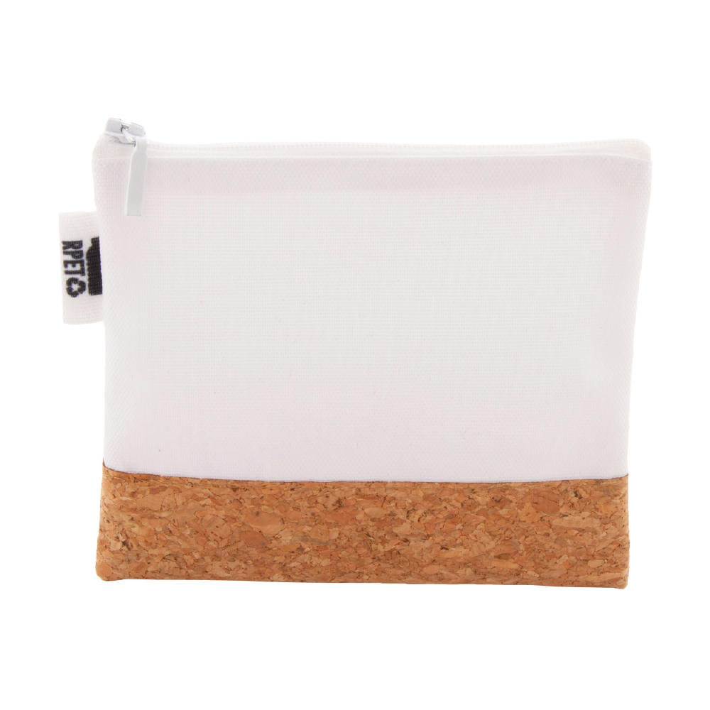 Individuelle Kosmetiktasche CreaBeauty Cork S RPET Werbeartikel