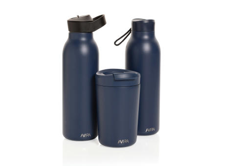 Avira Ara RCS Re-Steel Fliptop Wasserflasche 500ml Werbeartikel