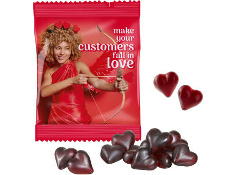 Product image Cassis Fruchtsaft-Herzen Werbeartikel