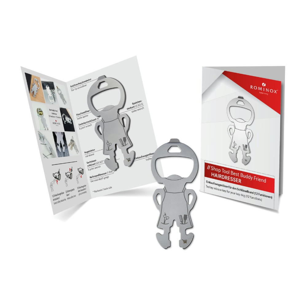 Product image ROMINOX® Best Buddy Friend // Hairdresser Stylist Werbeartikel