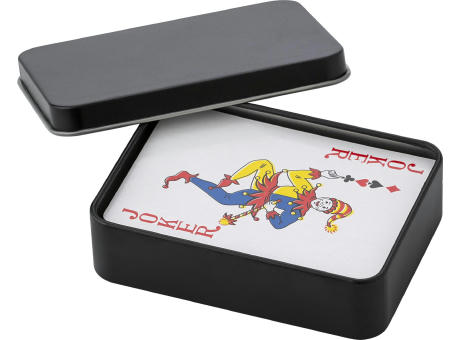 Metalldose mit Spielkarten Nathan Werbeartikel