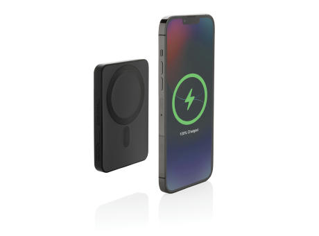 Magnetix 5.000mAh magnetische Powerbank aus RCS recycel. ABS bedrucken