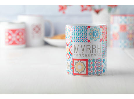 Sublimationsbecher MultiColour bedrucken