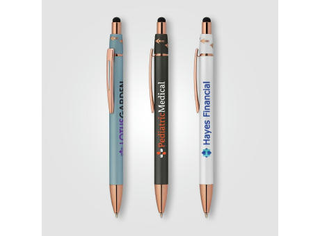 Orbit Spinner Metall Kugelschreiber - m/Stylus bedrucken