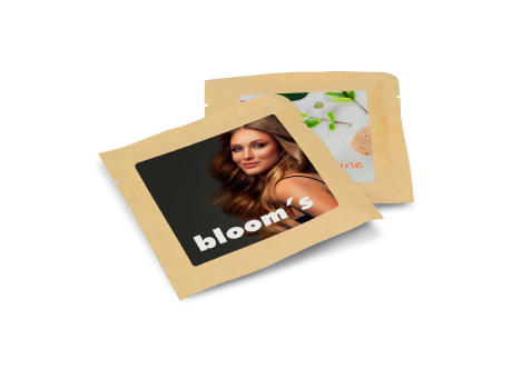 Badesalz Waldzauber 40 g, mit individuellem Etikett Werbeartikel