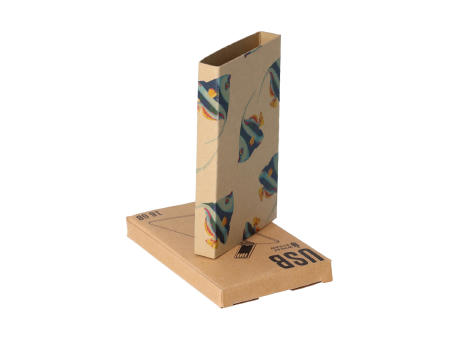 Individueller Pappschuber aus Kraftpapier CreaSleeve Kraft 135 bedrucken