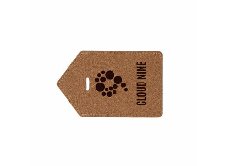 Eco Luggage Tag Cork Werbeartikel