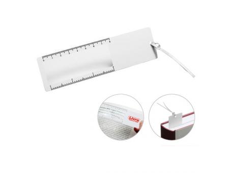 Lesezeichen mit Lupe Werbeartikel