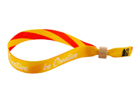 Individuelles RPET Festival-Armband SuboWrist Eco bedrucken