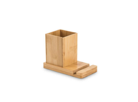 ERWIN. Schreibtischset mit Handyhalter und Becher Werbeartikel