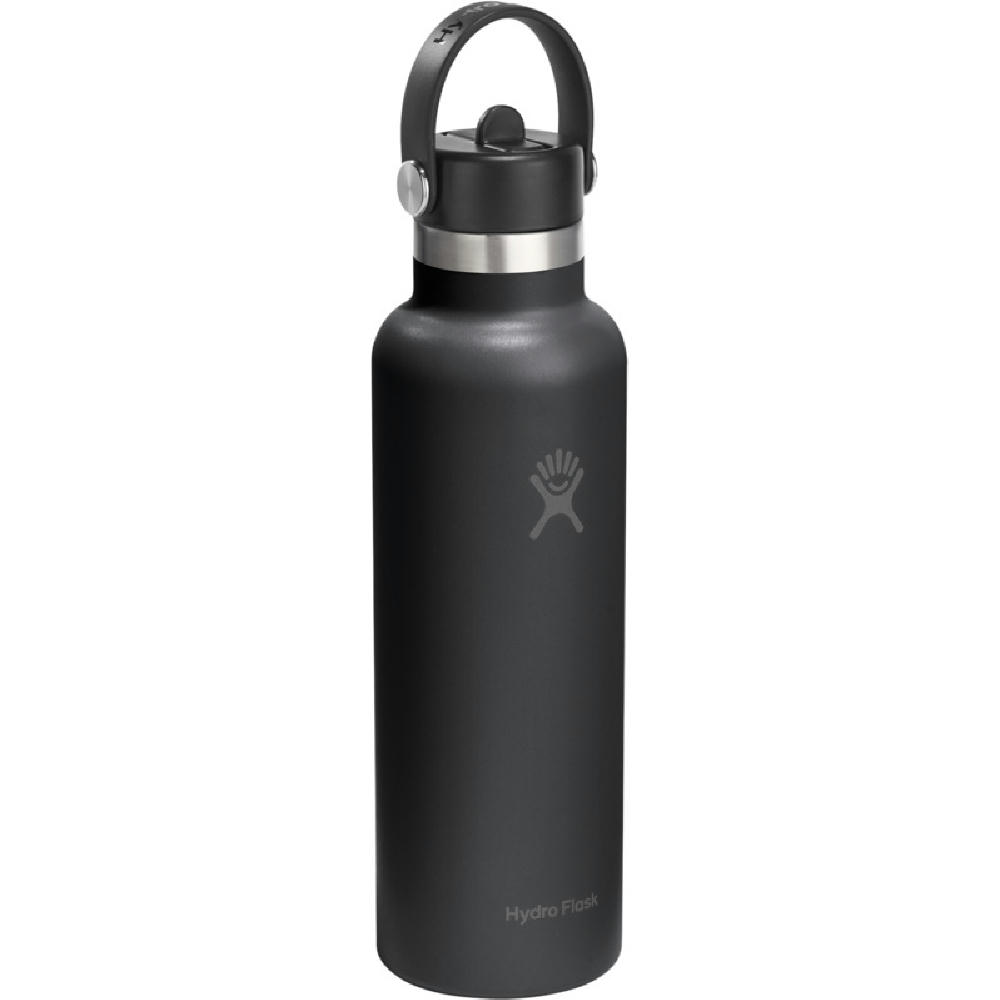 Hydro Flask Standard Mouth 621 ml isolierte Edelstahl Trinkflasche mit Strohhalmverschluss Werbeartikel