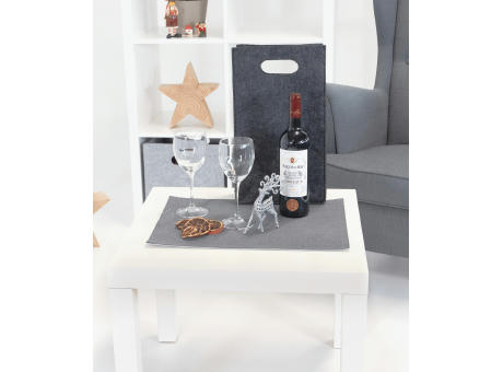 Filz-Flaschentasche CHABLIS bedrucken