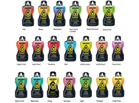 BOLERO Energy Werbekarte,   7 g, Inhalt: BOLERO Energy Werbeartikel