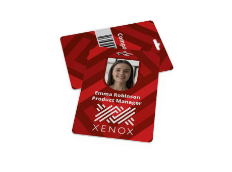 Firmenausweis 70 x 100 mm Werbeartikel