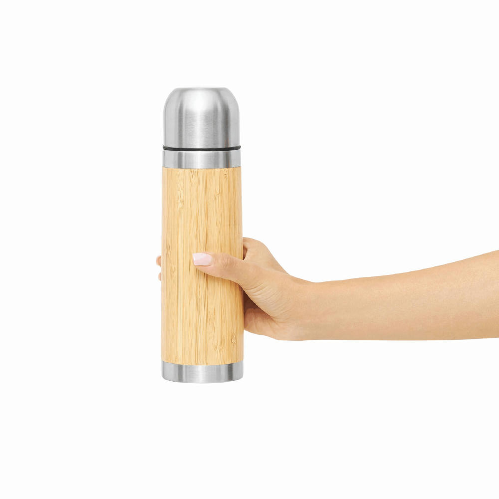 BAMBOO SPACE - Vakuum-Isolierkanne Werbeartikel